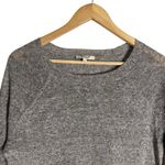 Madewell  Gray Long Sleeve Crewneck Knit Classic Pullover Sweater Size Small Photo 1