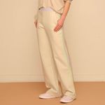 Marie Saint Pierre Sz 4/Large Relaxed Boyfriend Fit Yaris Scuba Pants Purple Photo 2