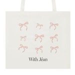 With Jean  Bows Tote Photo 0