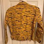 English Rose  Denim Printed Jacket Photo 2