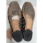 Donald J Pliner Loafers Womens 6.5 Ponyhair Animal Print Jeweled Slip On‎ Shoes Black Photo 11