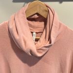 Z Supply  Large Mauve Blush Soft Spun Skimmer Cowl Neck Sweater Photo 1