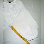 Knox Rose  Romper Size SMALL Women's Boho Short Sleeve Gauze Shorts White Peasant Photo 2