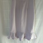 French Connection Whisper light ruffle hem dress lavender frost size 2 Photo 4