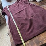 Worthington  Burgundy Tweed Cap Sleeve Dress Size 12 Photo 10