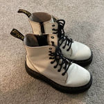 Dr. Martens  jadon‎ boots white size 7 Photo 0