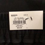 Nine West Women’s black belted pull on dress slacks pants tapered medium 8-10 NWT Photo 6