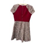 J.Crew size4 mixed colors tweet and ponte’ knit dress. Red Size 4 Photo 3
