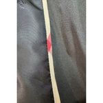 Burberry  London Black Ruffle Collar Blazer Jacket Women's USA 10 Nova Check Line Photo 12