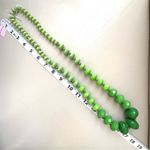 Garold Miller green beaded necklace and earrings set Photo 10