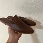 Liberte the modern mule Brown leather slip on slides mules 5 Photo 1