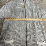 A New Day  Cozy Gray Diamond Knit Women's Sweater Photo 5