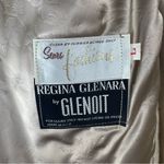 Sears Regina Glenara By Glenoit Faux Fur Cape Stole Shawl Collar Jacket Large Tan Photo 6