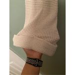 She & Sky Waffle Knit Top Dolman Sleeves Boho Peasant Lagenlook Large Photo 5