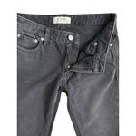 Free People Vintage Mid Rise Flare Jeans Ash Black Size 25 Photo 7