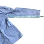 Michael Kors Light Blue Button Front Blazer Light Cotton Size 6 Photo 4