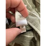 Beach Lunch Lounge Jumper Size Medium Gray & White Striped Linen Blend NWT Photo 10