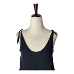3.1 Phillip Lim Tank Top Women 2 Black Silk Tie Strap Tiered Layered Whimsigoth Photo 3
