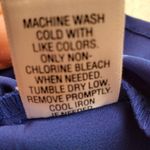 Apt. 9 𝅺 aqua & blue Medium(M) sleeveless draped skirt dress Photo 5