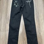 Judy Blue  Straight Legs‎ Fit Jeans Size 13 Black Made In The USA  Embroidery Photo 0