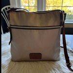 Bass Tan Canvas Crossbody Photo 3