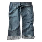 Mudd Women Capri Jeans Mid Rise Size 11 Juniors Blue Cotton Stretch Denim Photo 4