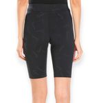 Nike  | Small | Tight Fit Black Allover Logo Print Activewear Bike Dance Shorts Photo 1