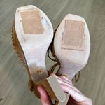 Veronica Beard  Women's Fletcher Suede Platform Strappy Heels in Brown Size 9 Photo 6