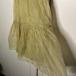 Danielle Bernstein NWT  Sheer Organza Puff Sleeve Mini Photo 3