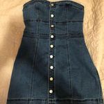 PacSun Strapless Denim Bodycon Dress Photo 0