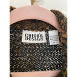 Chico's Vintage  Design Tweed Cardigan Jacket 0 Quiet Luxury Old Money Parisian Photo 6