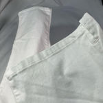 st. john's bay  White Capri Pants Women's‎ Size 16 Mid Rise Stretch Summer New Photo 5