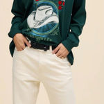 Daydreamer NWOT Johnny Cash The Fabulous Long Sleeve Merch Tee - Pine Green - L Photo 0