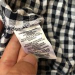 Loft black and White Gingham Dress spaghetti strap size 20 cowgirl Photo 6