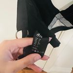 H&M Black & Grey Strappy Bralette Sports Bra Photo 2