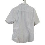 H&M  White Casual Button Down Shirt Short Sleeve Photo 1