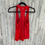 Athleta  Red Heathered Racer Back Tank Top 982780 Photo 2