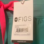 FIGS Women New  High Waisted Zamora Yoga Jogger Scrub Pant Surgical Green 5XLR Photo 2