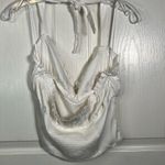 Urban Outfitters Sz L White Crop Tank Top Photo 5