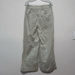 Modern Citizen  Paula Smocked-Waist Organic Cotton Wide Leg Pant Light Khaki Photo 4