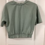 Beyond Yoga  Sage Green Cropped Top Photo 1
