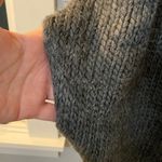 Fiorucci  XS long oversized chunky cardigan with felt buckle. Drop shoulder. Photo 3