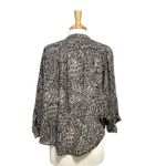 Anthropologie Relaxed Abstract Batwing Blouse Top Effortless Classic size XS Photo 6