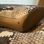 Alfani  Black and White Snakeskin Heels Photo 4