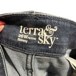 Terra & Sky  Plus Size PETITE High Rise Skinny Jeans Photo 5