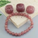 Strawberry Crystal Pink Bracelet Photo 4