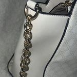 Nine West White Satchel Chic Structured Design Photo 13