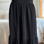 Ulla Johnson Black Eyelet Silk Dress Size 4 Photo 0
