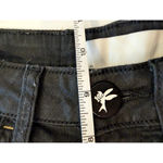 One Teaspoon Black Washed Denim Skinny Jeans Womens Size 25 Preppy Casual Photo 4