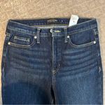 Banana Republic EUC  Premium Denim High Rise Slim Straight Dark Wash Jeans, 29 Photo 4